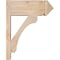 Ekena Millwork Legacy Arts & Crafts Smooth Outlooker, Douglas Fir, 7 1/2"W x 18"D x 22"H OUT08X18X22LEC03SDF - alternate 2